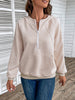 Perfee Half Zip Hoodie with Pocket test