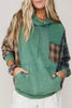 Plaid Kangaroo Pocket Hoodie test