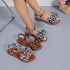 Leopard Print Bow Sandals test