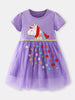 Children's Unicorn Embroidered Tulle Dress test