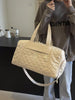 Quilted Duffel Bag with Adjustable Strap test