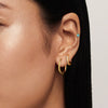 3-Piece 18K Gold-Plated Earrings test