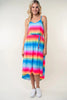 White Birch Full Size Ombre Striped Midi Cami Dress test