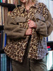 Leopard Print Teddy Fleece Jacket test
