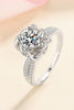 1 Carat Moissanite 925 Sterling Silver Ring test
