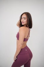 My Time Is Divine Plum Sculpt V-Waist Legging