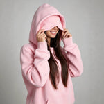 Women's Fleece-Lined Hooded Pullover Sweatshirt