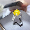 5 Carat Moissanite 925 Sterling Silver Ring test