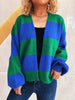 Color Block Open Front Cardigan test