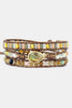 Handmade Triple Layer Beaded Bracelet test