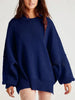 Round Neck Long Sleeve Sweater test