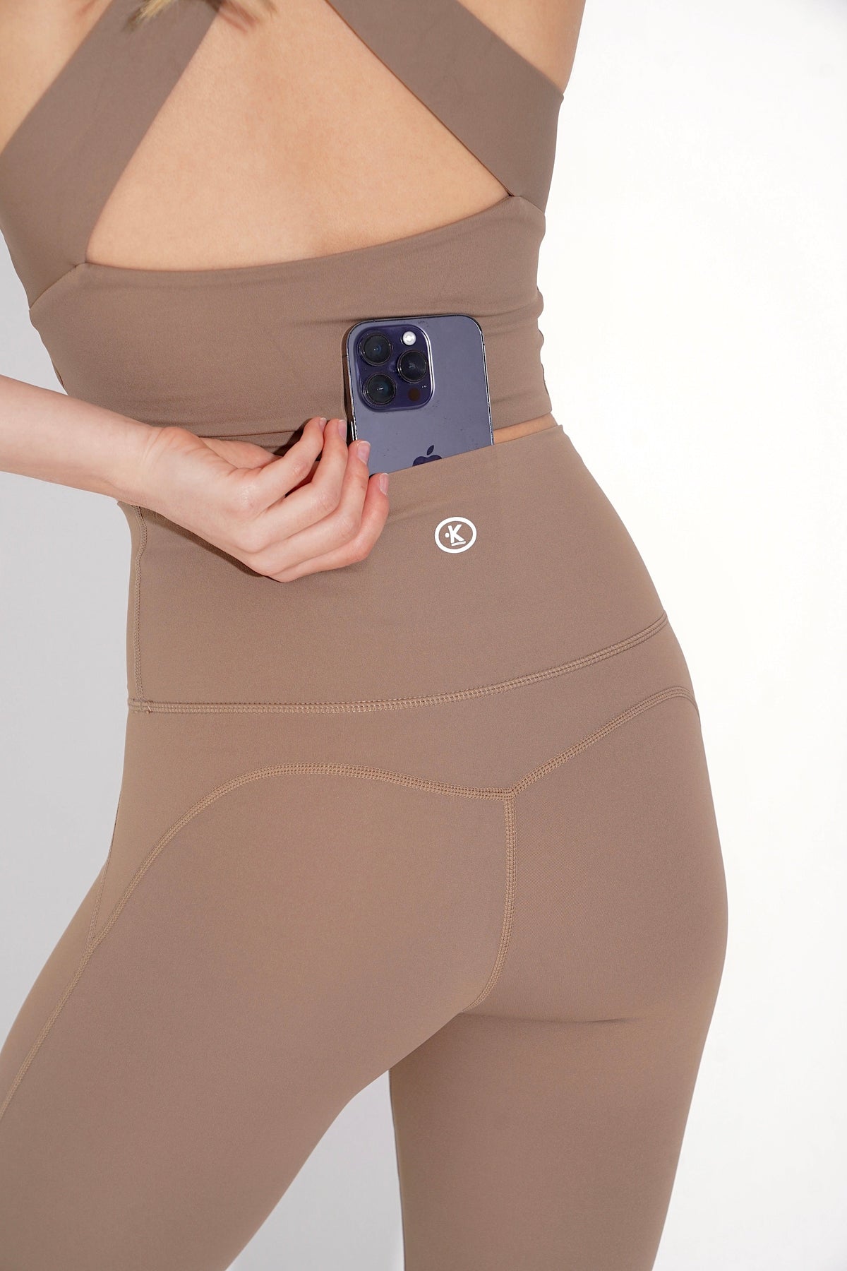 I Am Wonderful High Rise Beige Legging