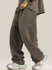 Men's Drawstring Wide Leg Pants