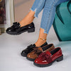 Bow Round Toe Loafers