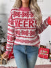 CHEERS Christmas Round Neck Long Sleeve Sweater test