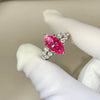 5 Carat 925 Sterling Silver Moissanite Ring test