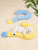 Question Mark Shaped Plush Pet Bed test