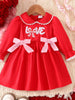 Children's Bow Long Sleeve Dress test