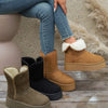 Round Toe Platform Boots test