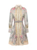Floral Print Belted Shirt Dress test