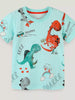 Children's Dinosaur Print Short Sleeve T-Shirt test