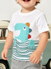 Children's Cartoon Graphic Short Sleeve T-Shirt test