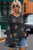 Sequin Round Neck Dropped Shoulder Sweatshirt test
