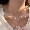 925 Sterling Silver Star Charm Necklace test