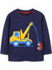 Children's Truck Graphic Long Sleeve T-Shirt test