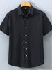 Men's Plus Size Short Sleeve Casual Shirt test