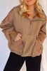 Half Zip Dropped Shoulder Sweatshirt test