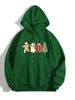 Graphic Drawstring Hoodie with Pocket test