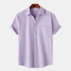 Men's Casual Short Sleeve Button Down Shirt test