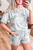 Tie-Dye Top and Drawstring Shorts Set test