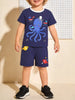 Children's Octopus Graphic Tee and Shorts Set test