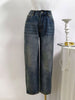 High-Waisted Straight Leg Jeans test