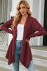 Open Front Long Sleeve Cardigan test