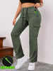 Full Size Drawstring Cargo Pants with Zip Pocket Plus Size test