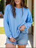 Pearl Detail Long Sleeve Sweatshirt test
