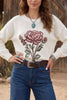 Rose Dropped Shoulder Sweater test