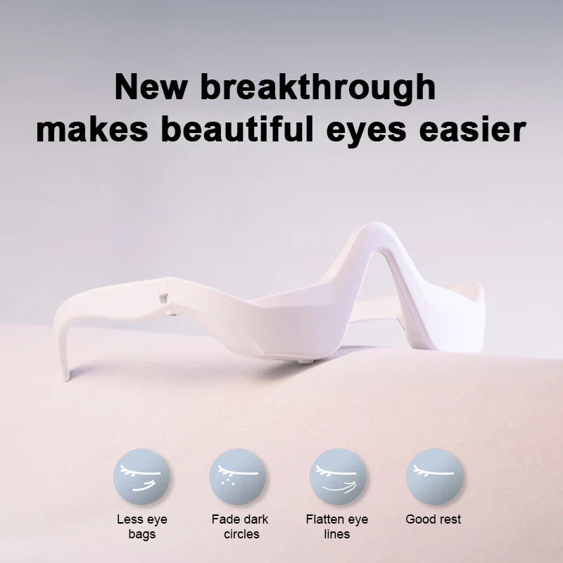 Portable Professional 3D Eye Massager for Adults with 4 Therapy Modes Rechargeable Battery Skin Brightening Eye Care Device