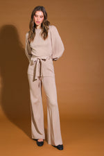 SMILE WHEN YOUR SAD WITH SWEATER TOP AND PANT SET