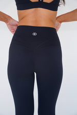 I am Beautifully Radiant Quick Dry Black Yoga Legging