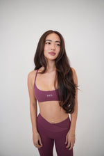 My Time Is Divine Plum Cross-Back Butter Soft Bra