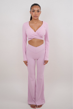 I Am Present Pink Elegant Top