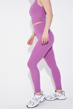 I Am Wonderful High Rise Purple Legging