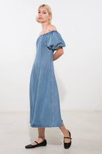 COASTAL CUTIE TENCEL MIDI DRESS