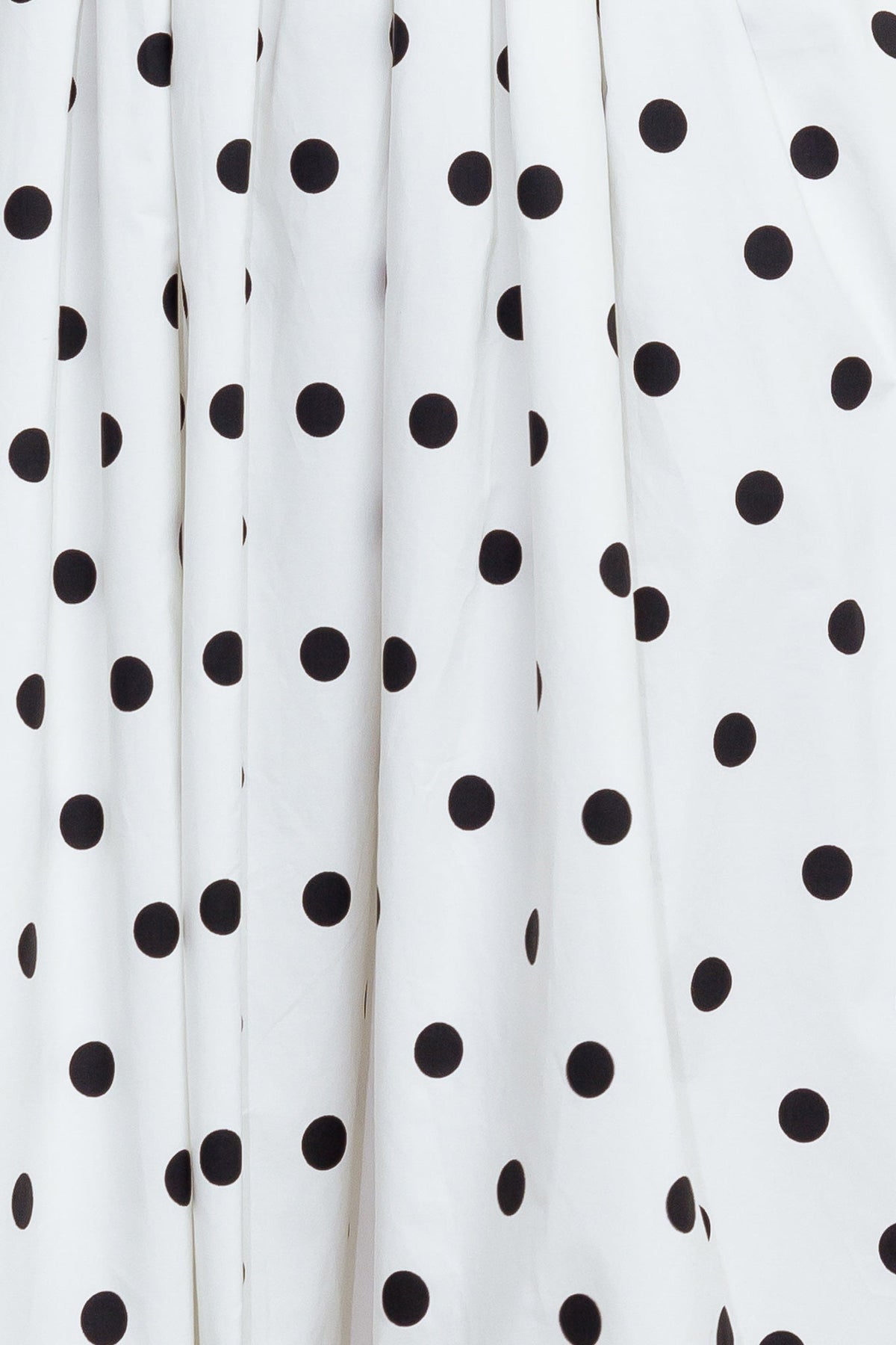 MONROE DOT WHITE WOVEN MIDI DRESS