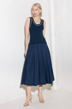 CELEBRATE EVERYDAY NAVY DRESS