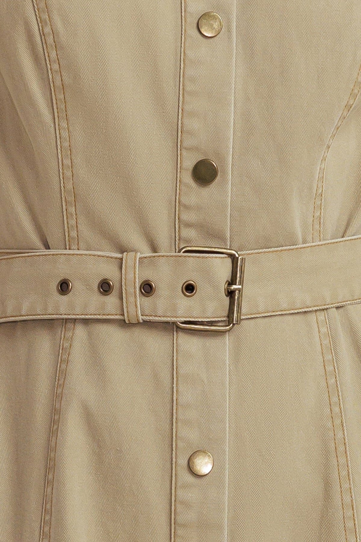 TERRACOTTA TRAIL WOVEN MIDI DRESS